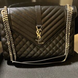 YSL Large Envelope Bag